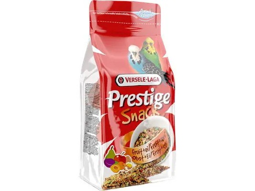 [90350581 1711106] Versele Laga Ziervogelfutter Prestige Snack Frucht &amp; Ei 125 g