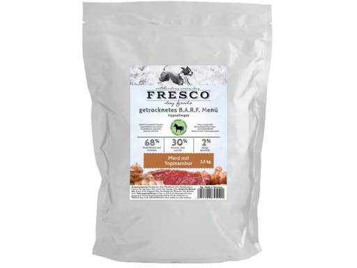 [90350758 1706033] FRESCO Trockenfutter Hypoallergen-Menü Pferd mit Topinambur, 2.5 kg