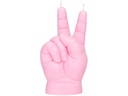 Mandatus Kerze Baby Peace Candle Hand, Rosa