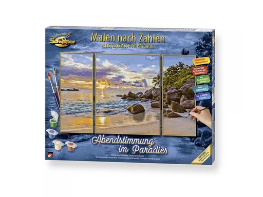 [90350805 1714975] Schipper Malen nach Zahlen Abendstimmung im Paradies
