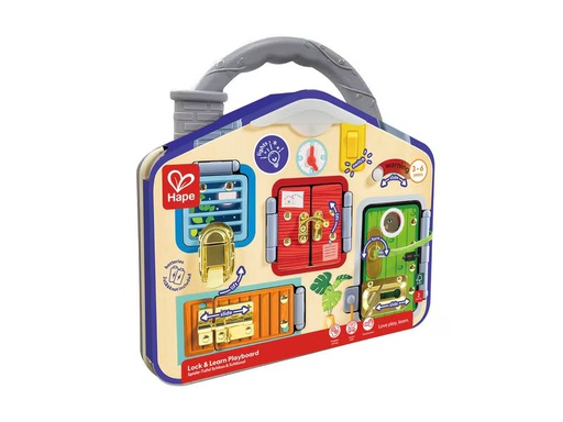 [90350831 1708321] Hape Spiele-Tafel Schloss &amp; Schlüssel