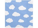 Partydeco Papierservietten Wolken Blau, 33 x 33 cm, 20 Stück