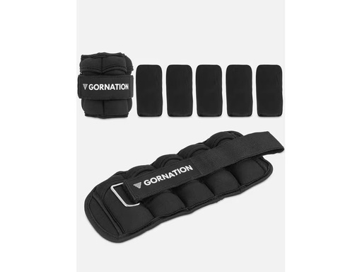 [90350892 1715793] Gornation Ankle Weights Set, 2 x 1 kg
