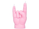 Mandatus Kerze Baby You Rock Candle Hand, Rosa