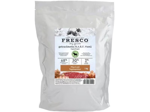 [90350968 1706032] FRESCO Trockenfutter Hypoallergen-Menü Pferd mit Topinambur, 1 kg
