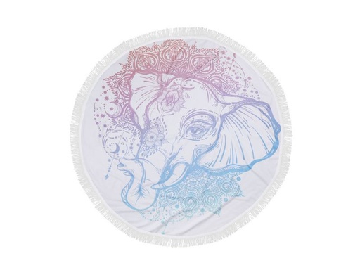 [90350995 1708768] Foutastic Strandtuch Circle Elephant, Mehrfarbig