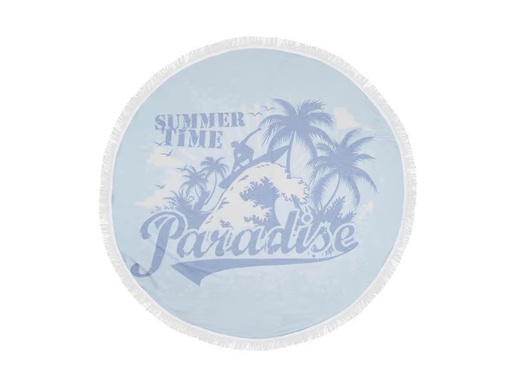 [90351034 1708765] Foutastic Strandtuch Circle Summer, Blau