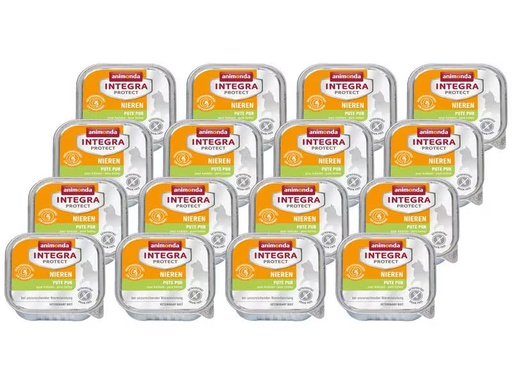 [90351117 1605786] Animonda Integra Protect Nassfutter Integra Nieren, Truthahn, 16 x 100 g