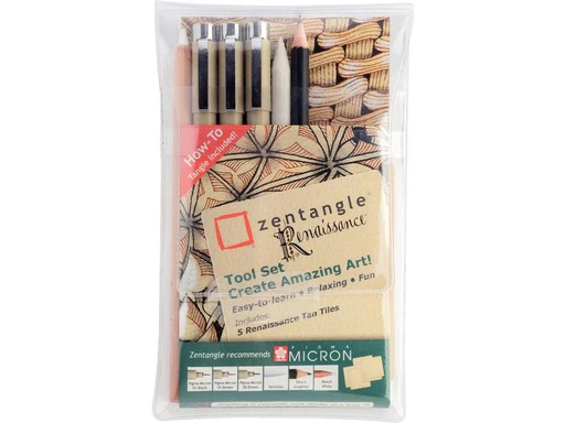 [90055254 1159989] Sakura Fineliner Zentangle Renaissance Tool 11-teilig