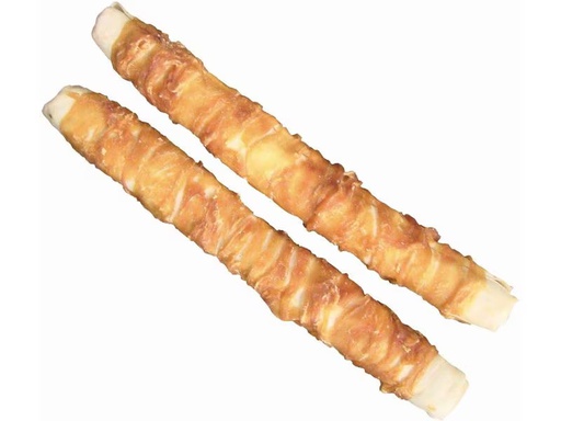 [90351174 1702401] Nobby Kausnack StarSnack Barbecue Wrapped Chicken XXL, 2 Stück