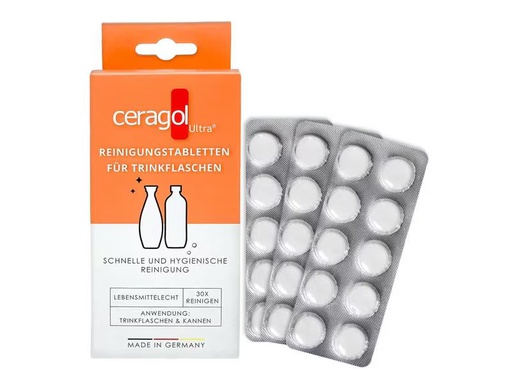 [90351177 1602235] Ceragol Trinkflaschenreiniger Reinigungstabletten 30 x 2 g