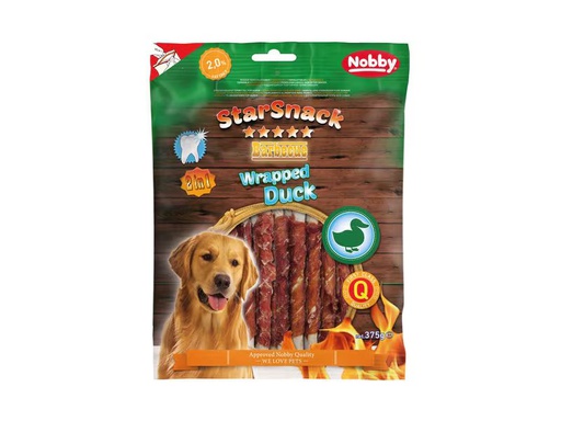 [90351179 1702406] Nobby Kausnack StarSnack Barbecue Wrapped Duck, 375 g