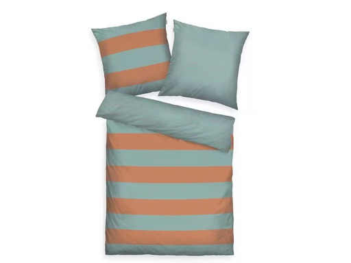 [90351242 1716186] Tom Tailor Bettwäschegarnitur Renforce 160 x 210 cm + 65 x 100 cm
