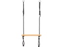 small foot Trapezschaukel mit Turnringen «Black Line»