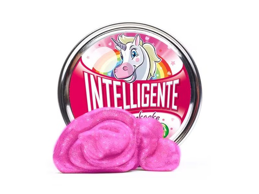[90351308 1720261] Intelligente Knete Knetmasse Einhornkacke (Glitzer-Farben) 80 Gramm