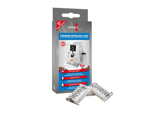 [90351440 1602223] Ceragol Entkalkungsmittel Entkalker Tabs 6 x 16 g