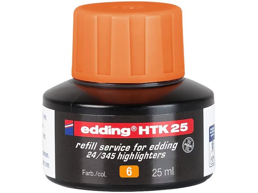 [90351443 1716909] edding Nachfülltinte HTK25 25 ml, Orange