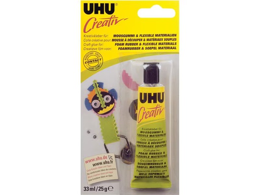 [90351464 1720524] UHU Spezialkleber Moosgummi &amp; flexible Materialien 33 ml