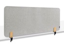 Legamaster Schreibtischtrennwand ELEMENTS 60 x 160 cm, Grau