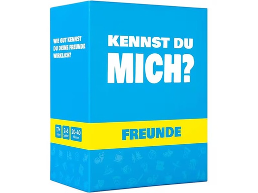 [90351543 1716642] THE WORLD GAME Kartenspiel Kennst Du mich – Freunde -DE-