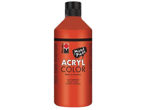 [90055299 998305] Marabu Acrylfarbe Acryl Color 500 ml Zinnoberrot