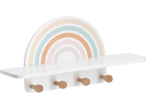 [90351689 1705012] Zeller Present Kinder-Wandgarderobe Rainbow