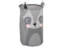 relaxdays Spielzeugkorb gross Waschbär