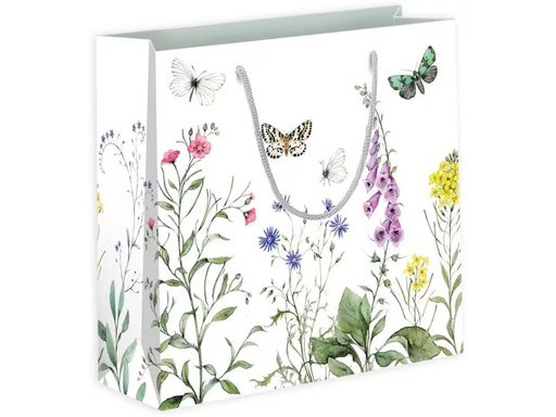 [90352250 1700511] Grätz Geschenktasche Wildblumen 25 x 26 x 10 cm