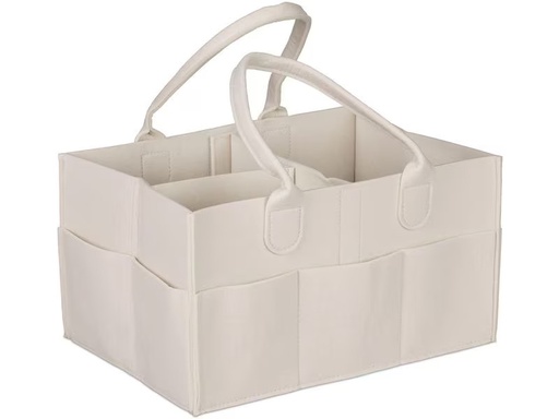 [90352285 1703186] relaxdays Organizer Windel Caddy Filz Beige