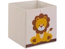 relaxdays Spielzeugbox Löwe