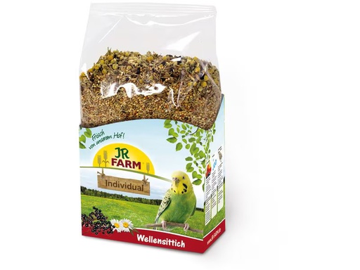 [90352372 1711778] JR Farm Ziervogelfutter Individual Wellensittich, 1 kg
