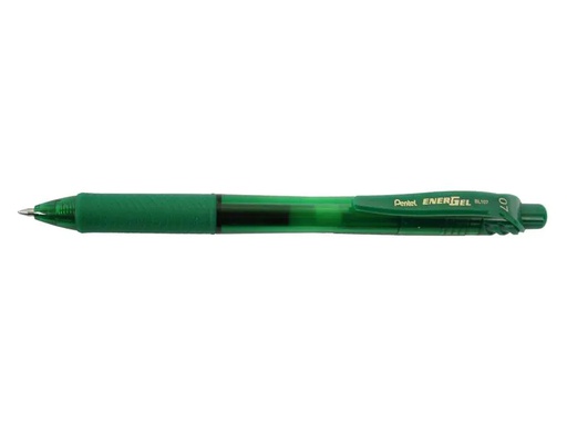 [90055377 1112166] pentel Gelschreiber Energel 0.7 mm, Grün, 1 Stück