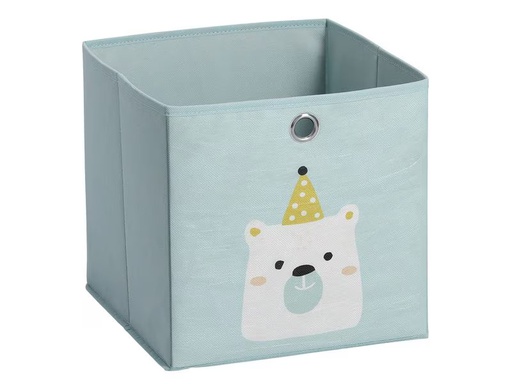 [90352386 1705176] Zeller Present Spielzeugbox Icebear Mint 28 x 28 x 28 cm
