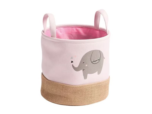 [90352397 1705179] Zeller Present Spielzeugkorb Elefant 30 x 30 x 29 cm