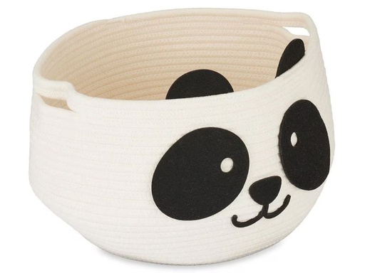 [90352399 1703168] relaxdays Spielzeugkorb Filz Panda
