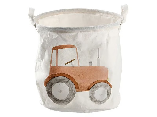 [90352436 1705182] Zeller Present Spielzeugkorb Traktor 30 x 30 cm