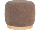 House Nordic Pouf Belfort Braun