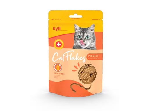 [90352466 1713350] kyli Katzen-Snack CatFlakes Poulet, 75 g