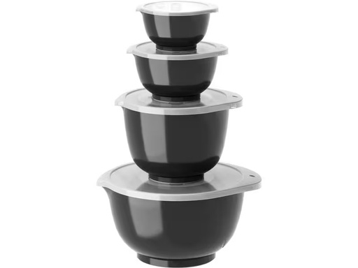 [90352475 1656639] Rosti Rührschüssel-Set New Margrethe 0.25 l, 0.75 l, 1.5 l, 3 l