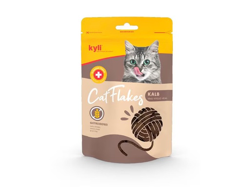 [90352527 1713349] kyli Katzen-Snack CatFlakes Kalb, 75 g