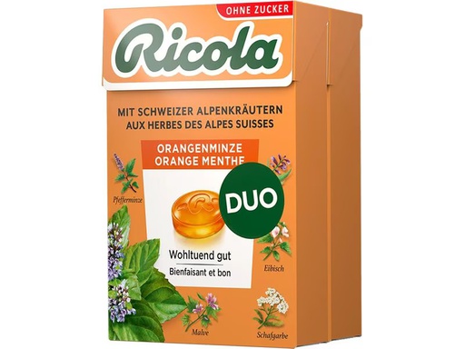 [90352559 1721301] Ricola Bonbons Orangen-Minze 2 x 50 g