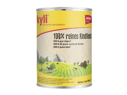 [90352601 1713319] kyli Nassfutter 100% Rindfleisch, 6 x 800 g