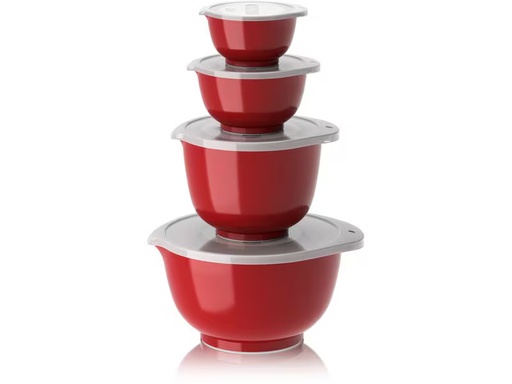 [90352645 1656638] Rosti Rührschüssel-Set New Margrethe Rot