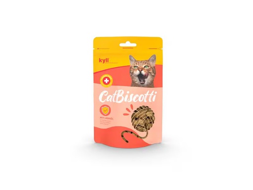 [90352702 1713347] kyli Katzen-Snack CatBiscotti mit Lachsöl, 100 g