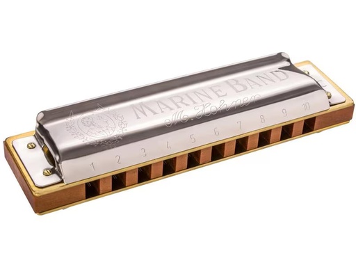 [90352794 1385058] Hohner Mundharmonika Marine Band 1896 – A-Dur