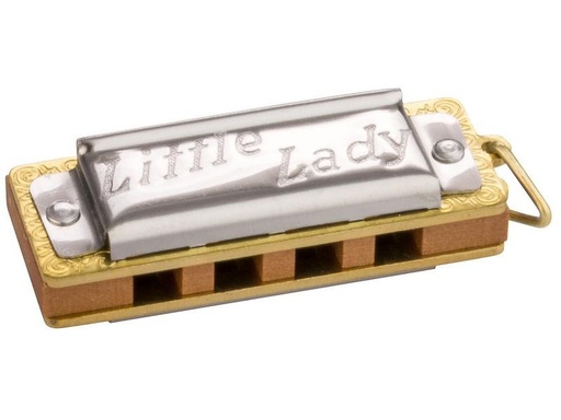 [90352914 1393432] Hohner Mundharmonika Miniature Little Lady – C-Dur