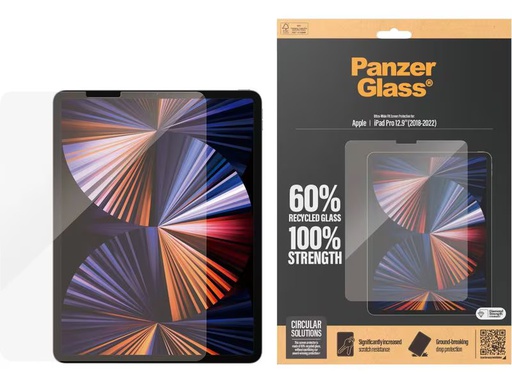 [90352919 1717511] Panzerglass Ultra-Wide Fit iPad Pro 12.9 (18-22)