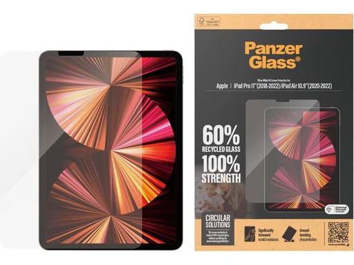[90352973 1717509] Panzerglass Ultra-Wide Fit iPad Air 10.9 (20-22) &amp; Pro 11 (18-22)