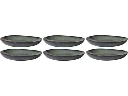 [90055439 914969] Villeroy &amp; Boch Suppen- &amp; Pastateller Lave Ø 28 cm, 6 Stück, Grau