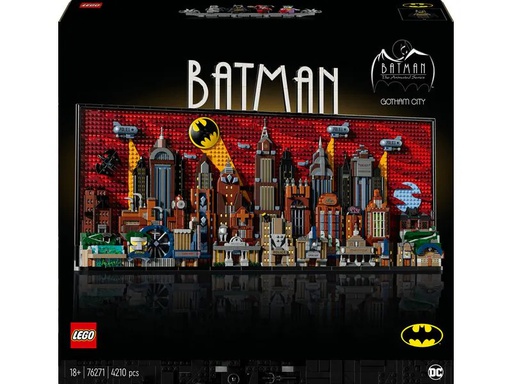 [90353153 1718403] LEGO® Art Batman: Die Zeichentrickserie Gotham City 76271
